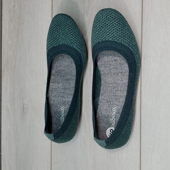 Allbirds Womens Tree Brezeers Blue Wool Loafer Ballet shoes sz 6 - Picture 3 of 10